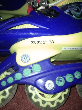 Patines extensibles Talla 30-33 Niñ@s