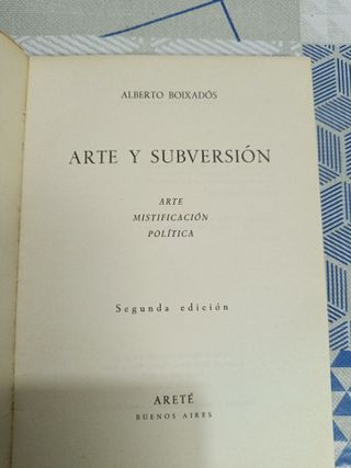 El Arte y Subversión 