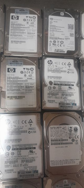 Discos Duros Servidor HP, Seagate, Sun