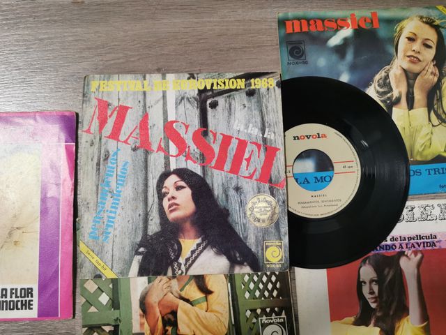 Discos Vinilo 45rpm Massiel (Lote 5)