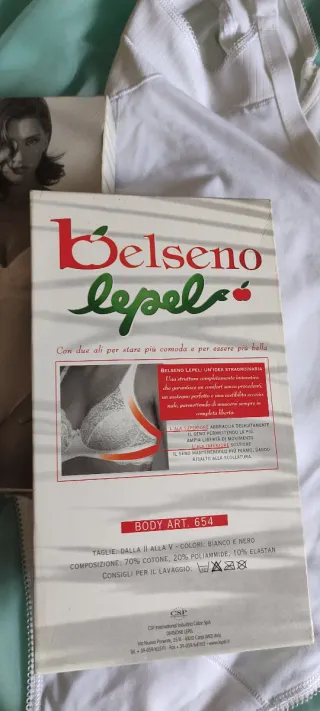 Body bianco Belseno Lepel