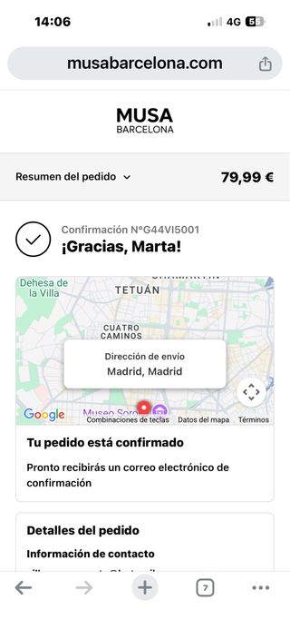 abrigo reversible pelo de conejo