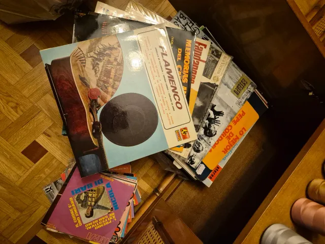Lote Vinilos LP Flamenco, Clásica y Variados
