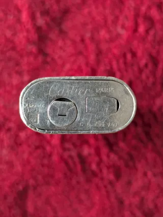 Encendedor Cartier Plata