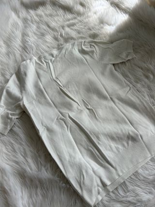 Camiseta H&M blanca manga corta