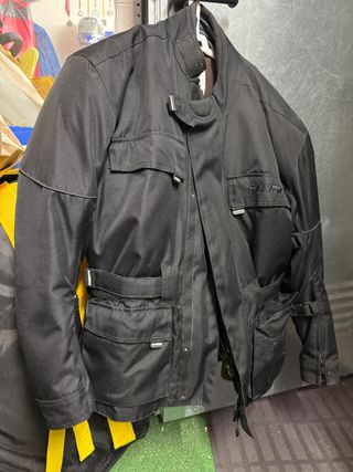 Chaqueta de Moto Negra