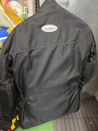 Chaqueta de Moto Negra