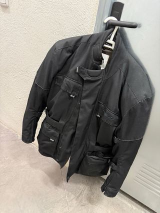 Chaqueta de Moto Negra