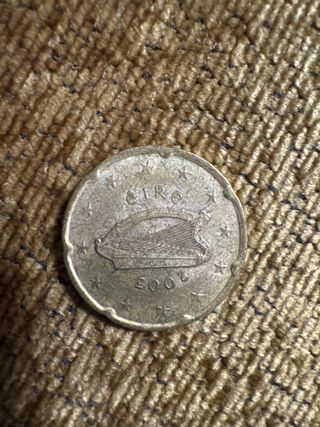 Moneda 20 céntimos Irlanda 2003