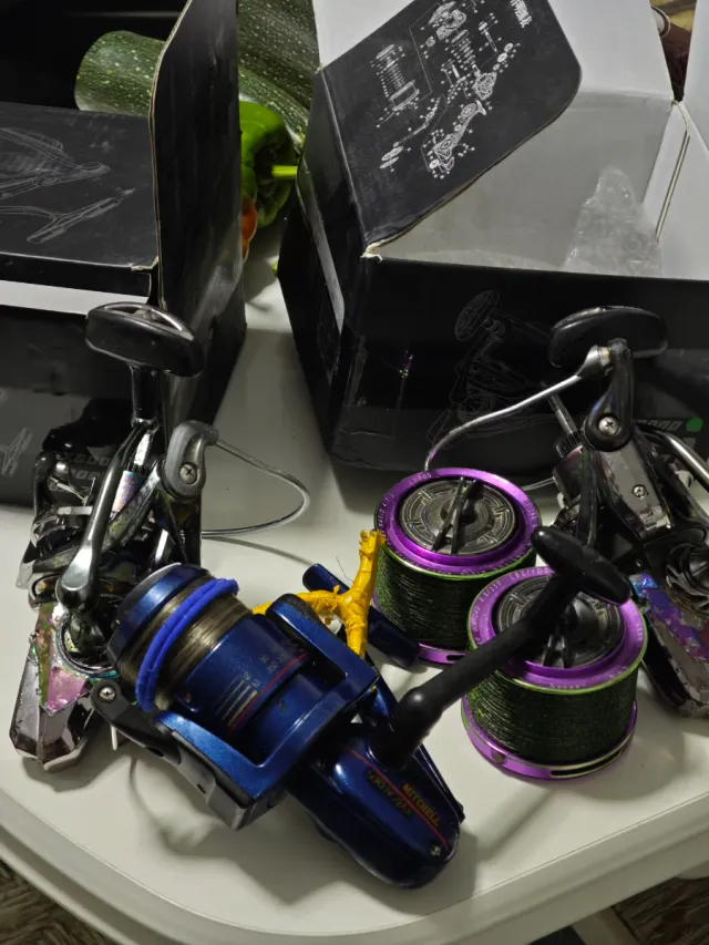 2 Carretes pesca GX 8000