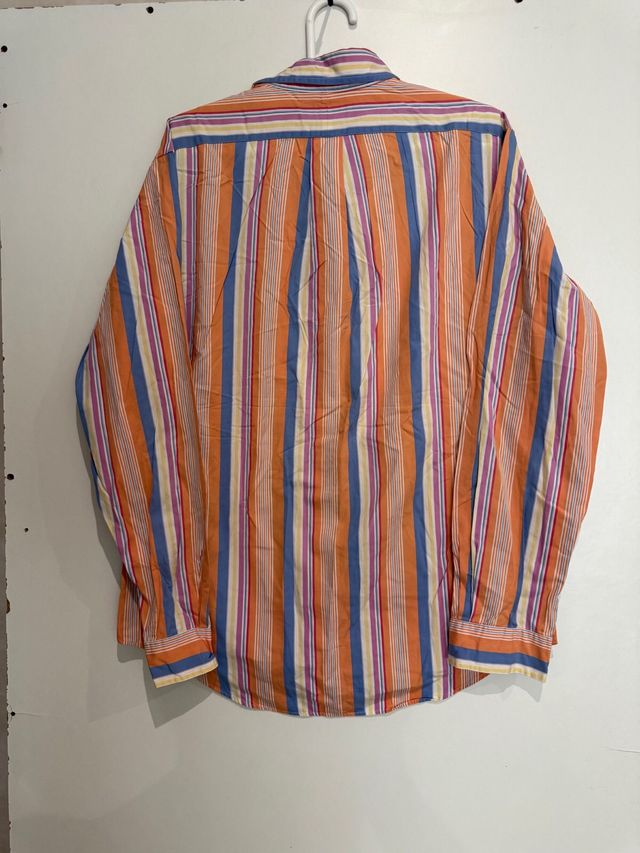 Camisa Polo Ralph Lauren Rayas Talla L