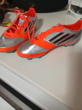 Zapatillas Adidas Tacos Naranja/Plata