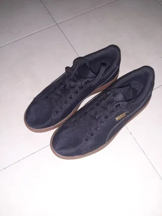 Zapatillas Puma Negras y Marrones
