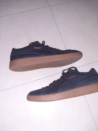 Zapatillas Puma Negras y Marrones