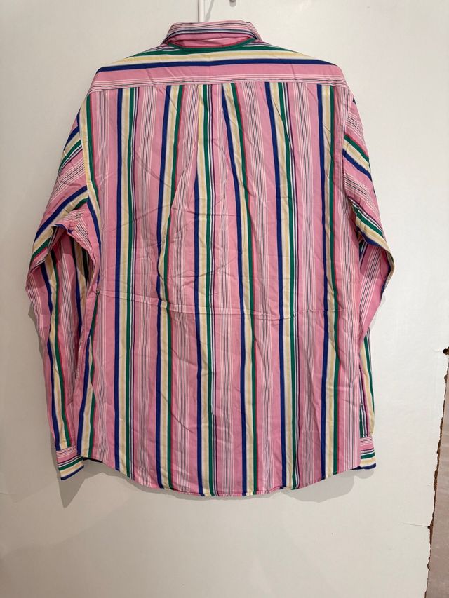 Camisa Polo Ralph Lauren Rayas Talla L