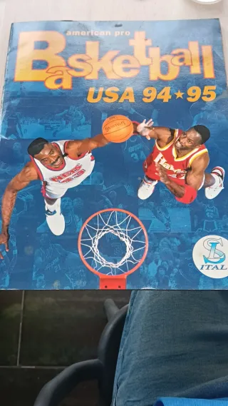 Álbum Cromos NBA 94-95 incompleto