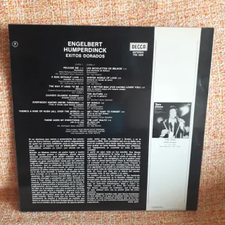 Vinilo Engelbert Humperdinck Exitos Dorados