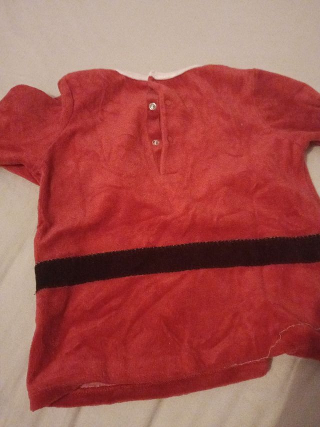 Pijama Navideño Santa Claus talla 3-4
