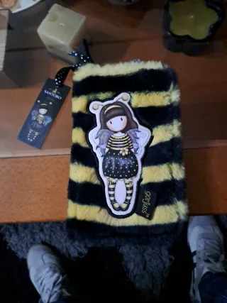 Cartera monedero Gorjuss abeja