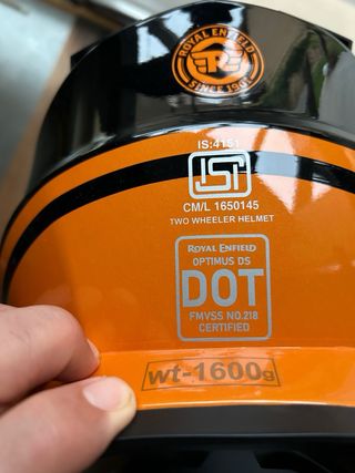 Casco de moto Royal Enfield talla XL