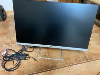 Monitor HP Plata y Negro