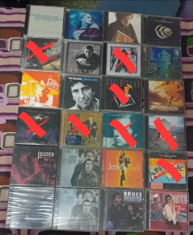 Lote di CD di vari artisti