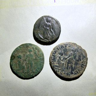 3 Monedas Romanas Antiguas
