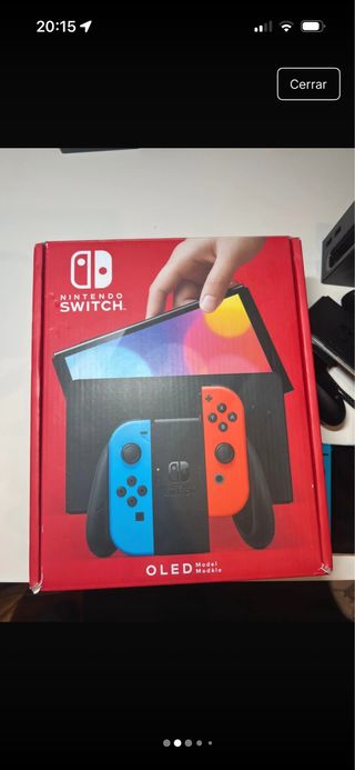 Nintendo Switch OLED blu/rosso