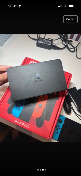 Nintendo Switch OLED blu/rosso