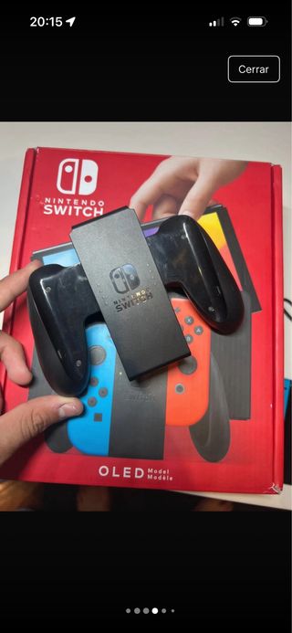 Nintendo Switch OLED blu/rosso