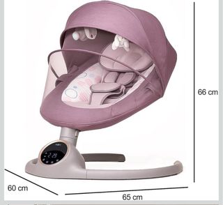 Cuna de bebé Momi colchón anti reflujo y silla