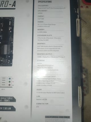 Placa Base Asrock Z890 PRO A