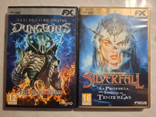 Pack Juegos PC Dungeons y Silverfall