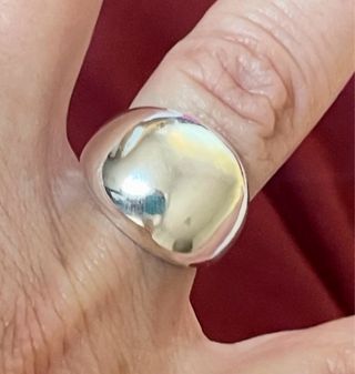 Anillo Plata 925 Diseño Moderno