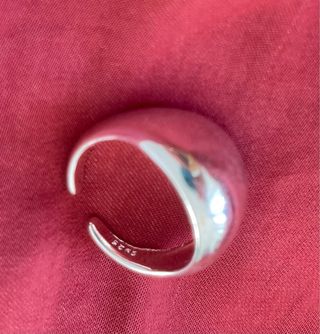 Anillo Plata 925 Diseño Moderno