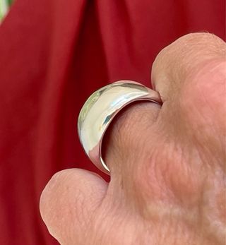 Anillo Plata 925 Diseño Moderno