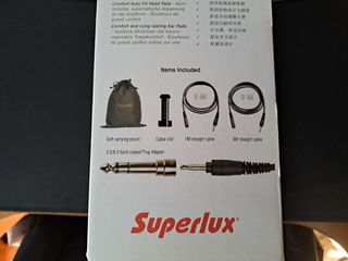 Auscultadores Superlux HD669