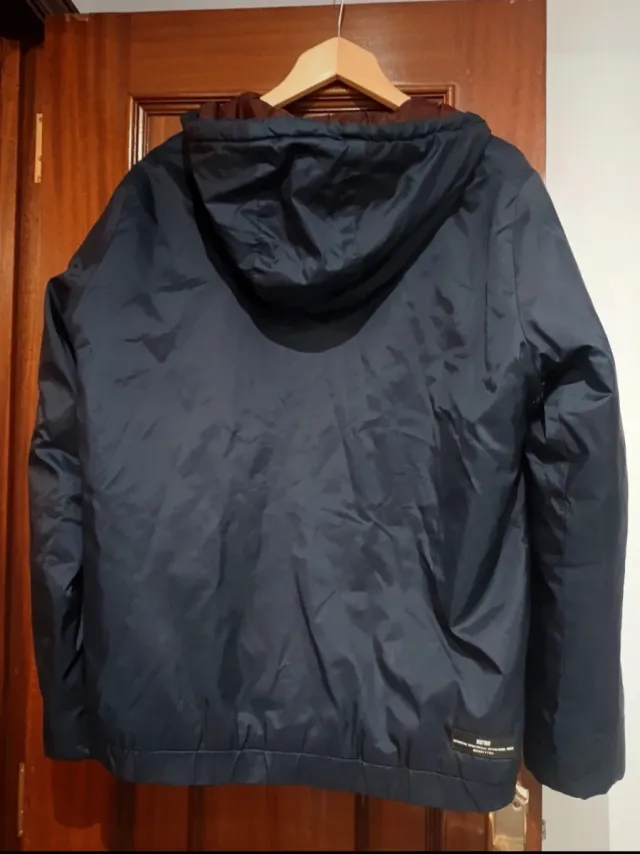 Chaqueta Parka FSBN Azul Oscuro