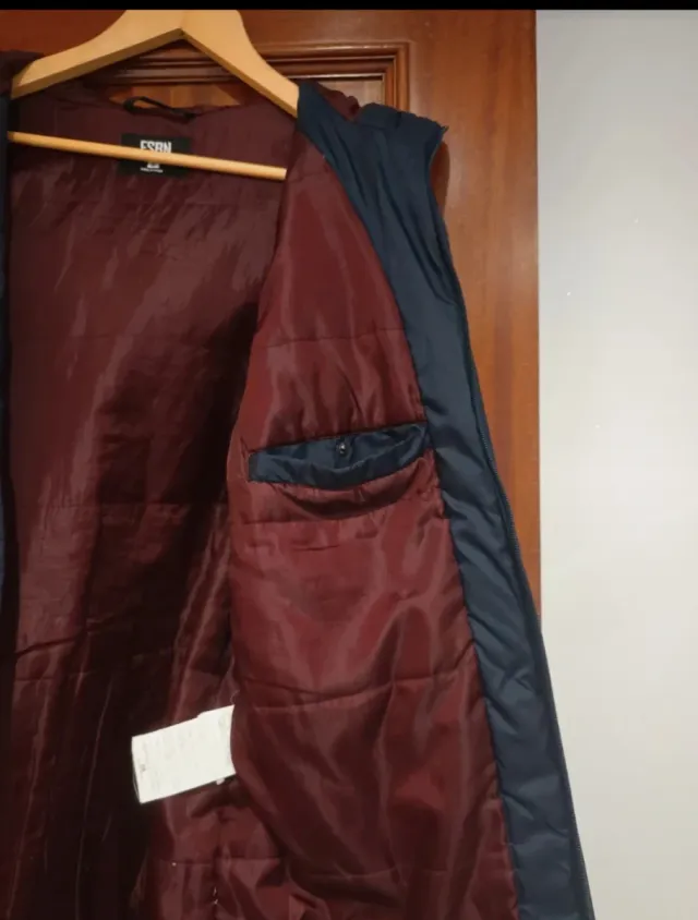 Chaqueta Parka FSBN Azul Oscuro