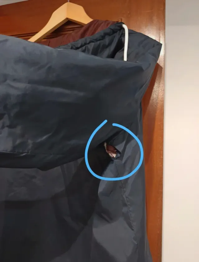 Chaqueta Parka FSBN Azul Oscuro