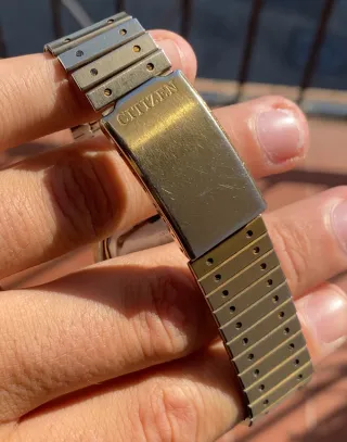 Reloj Citizen Digi-Ana Vintage Quartz Dorado