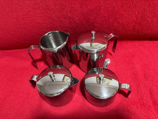 Juego café/té acero inoxidable