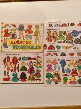 20 Muñecas Recortables Eva 801-820