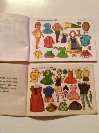 20 Muñecas Recortables Eva 801-820
