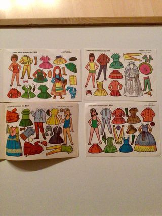 20 Muñecas Recortables Eva 801-820
