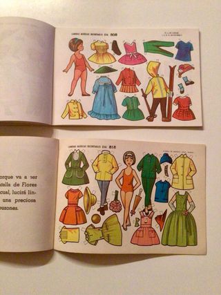 20 Muñecas Recortables Eva 801-820
