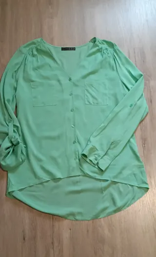 Blusa verde Atmosphere talla 40