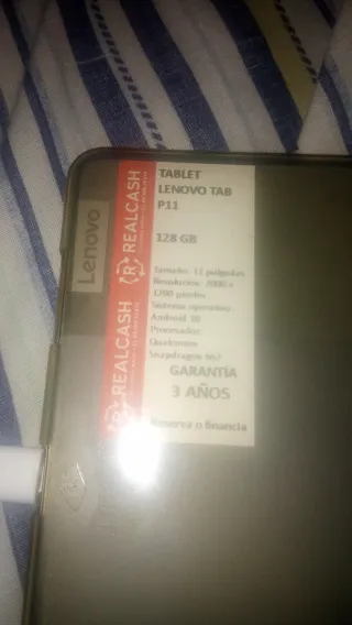 Tablet Lenovo Tab P11 128GB