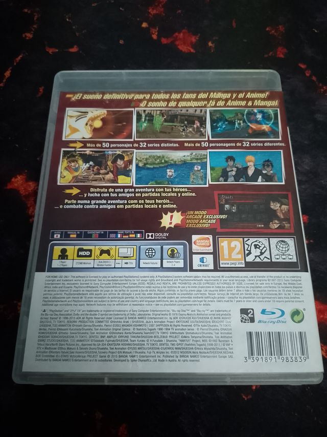 Juego PS3 J-Stars Victory VS+ Turok  Colín 3