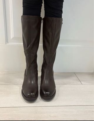 Stivali donna marrone tg 37 nuovi